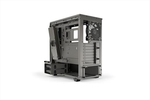CASE BE QUIET! ATX Mid-Tower Pure Base 500, 2x140mm Pure Wings 2, Extra thick insulation mats,w/WINDOW, Metallic Gray BGW36