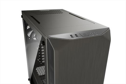 CASE BE QUIET! ATX Mid-Tower Pure Base 500, 2x140mm Pure Wings 2, Extra thick insulation mats,w/WINDOW, Metallic Gray BGW36