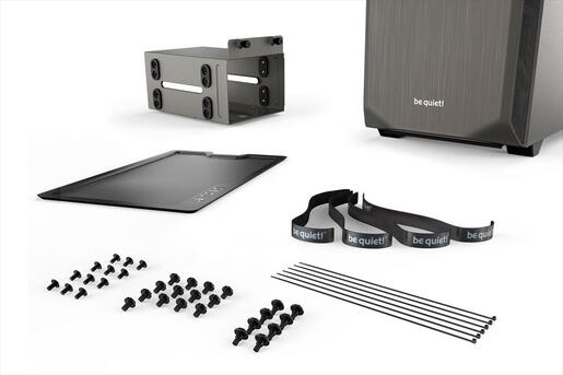 CASE BE QUIET! ATX Mid-Tower Pure Base 500, 2x140mm Pure Wings 2, Extra thick insulation mats,w/WINDOW, Metallic Gray BGW36