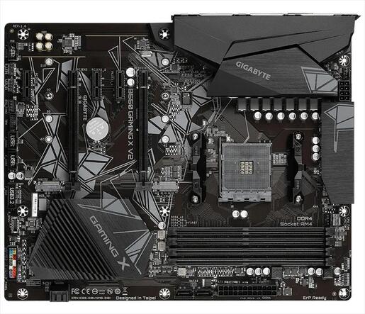 MB AM4 B550 GAMING X V2 GIGABYTE 4xDDR4 4733Mhz (O.C), DVI-D, HDMI, PCI-Ex16, 2xPCI-Ex4,3xPCI-Ex1, 2xM.2, 4xSATA3
