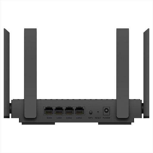 NET ROUTER WIRELESS DUAL BAND Wi-Fi 6 AX3000 CUDY WR3000, w/4 antennas, 1x WAN 100/1000 port, 3x LAN 100/1000 ports