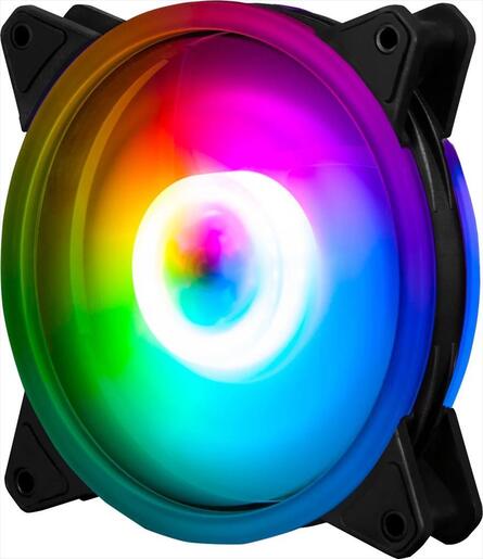 COOLERS CASE FAN 120mm XIGMATEK GALAXY II ESSENTIAL + CHB1 w/remote, 3x AX120 ARGB (Inner Ring), EN42104