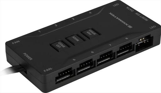 COOLERS CASE FAN 120mm XIGMATEK GALAXY II ESSENTIAL + CHB1 w/remote, 3x AX120 ARGB (Inner Ring), EN42104