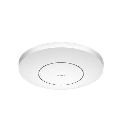 NET ACCESS POINT CUDY AP3000-P, AX3000 2.5GbE PoE, 5-Stream Dual-Band Wi-Fi 6, 130m2, wall/ceiling-mount, (POE Adapter included)