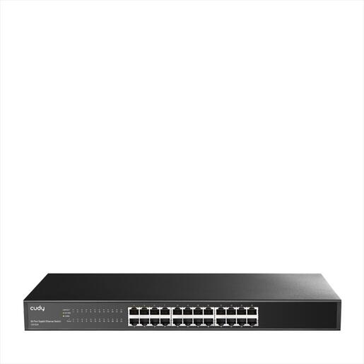NET Switch CUDY 24-port Gigabit rackmount (19"), GS1024
