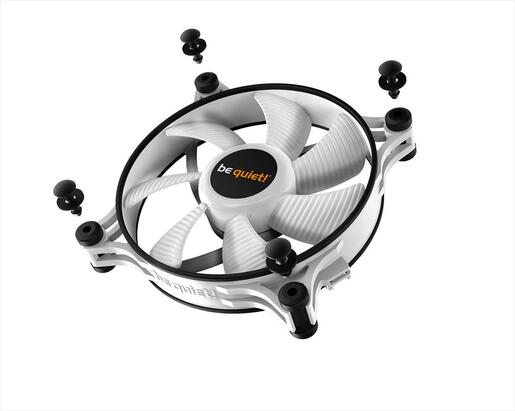 COOLERS CASE FAN 120mm BE QUIET! SHADOW WINGS 2 PWM White 1.100rpm, DURABLE RIFLE BEARING, BL089