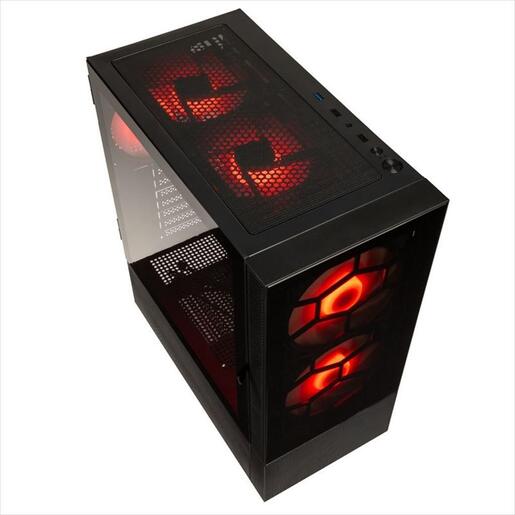 CASE KOLINK ATX OBSERVATORY MX Glass ARGB w/Tempered glass, 2x140mm, 3x120mm UMBRA A-RGB fan, black