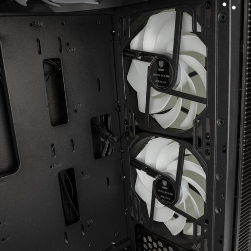 CASE KOLINK ATX OBSERVATORY MX Glass ARGB w/Tempered glass, 2x140mm, 3x120mm UMBRA A-RGB fan, black