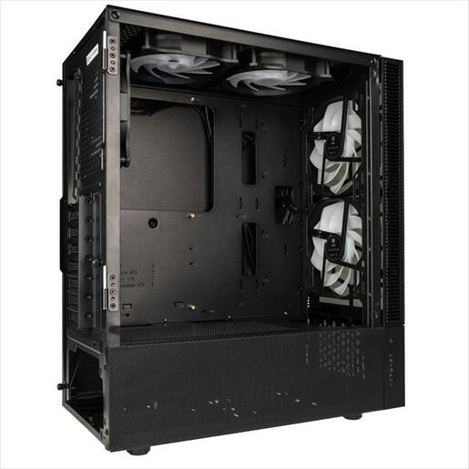 CASE KOLINK ATX OBSERVATORY MX Glass ARGB w/Tempered glass, 2x140mm, 3x120mm UMBRA A-RGB fan, black