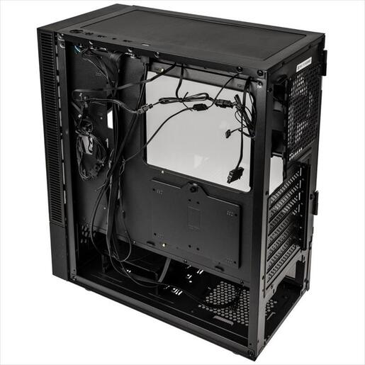 CASE KOLINK ATX OBSERVATORY MX Glass ARGB w/Tempered glass, 2x140mm, 3x120mm UMBRA A-RGB fan, black