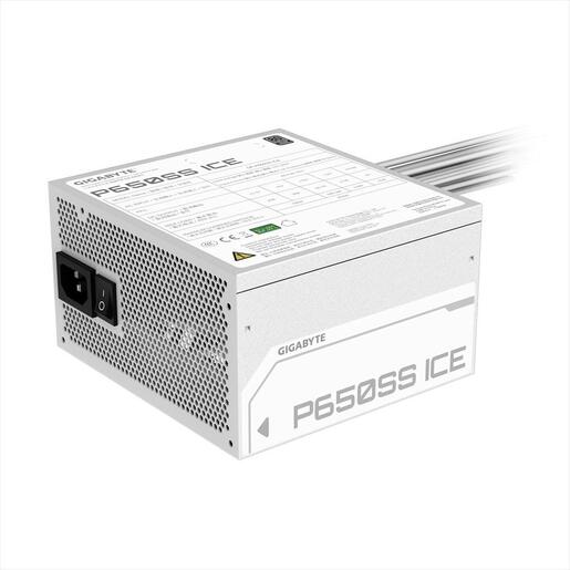PSU 650W GIGABYTE P650SS ICE 80 PLUS SILVER, GP-P650SS ICE
