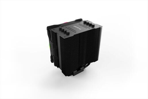 COOLERS CPU BE QUIET! PURE ROCK 2 FX BLACK, 4 heatpipes 6mm, Light Wings 120mm RGB PWM fan, TDP 150W, BK033