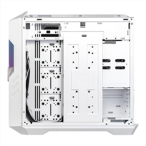 CASE COOLER MASTER E-ATX HAF 700 EVO, 2x200mm ARGB, 3x120mm ARGB,7X PWM and 5X ARGB HUB, Vertical Holder V3, LCD Assistant, White, H700E-WGNN-S00