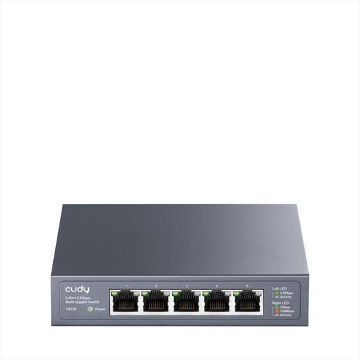 NET Switch CUDY 5-port 2.5G Multi Gigabit Switch HS105