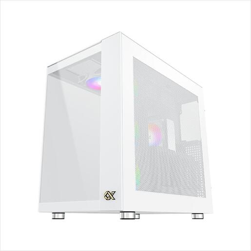 CASE XIGMATEK ATX mid-Tower AQUA ULTRA AIR ARCTIC WHITE w/2xTG, Top Mesh, Front ARGB LED strip, 7x120mm Z20A Arctic ARGB Galaxy II Fan Control Kit,EN41914