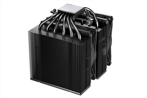 COOLERS CPU BE QUIET! PURE ROCK PRO 3 BLACK, 6 heatpipes 6mm, 2x Pure Wings 3 120mm PWM fans, TDP 250W, BK042