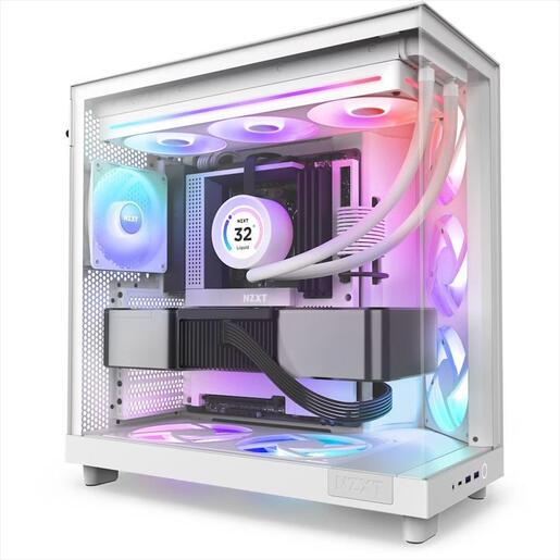 COOLERS CASE FAN 360mm NZXT F360 SINGLE FRAME RGB CORE White PWM, 2.400 RPM, RF-U36HF-W1