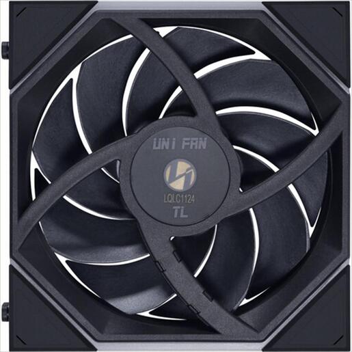 COOLERS CASE FAN 120mm LIAN LI UNI FAN TL 120 A-RGB 2600 RPM PWM, Black, 12TL3B BULK (WITHOUT CABLE, ONLY FOR UPGRADE)