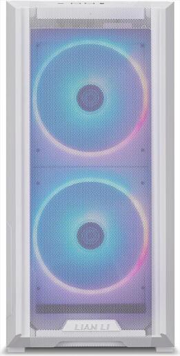 CASE LIAN LI E-ATX LANCOOL 216 RGB Mid-Tower w/ Tempered glass, 2x160mm ARGB, 1x140mm PWM, w/750W Bronze, White, LANCOOL 216RW