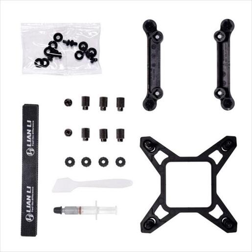 COOLERS CPU AIO LIAN LI GALAHAD II LCD 280 ARGB, 2,88"IPS Display, DAISY-CHAINABLE 2x140mm ARGB PWM FAN, Black, GA2ALCD28B