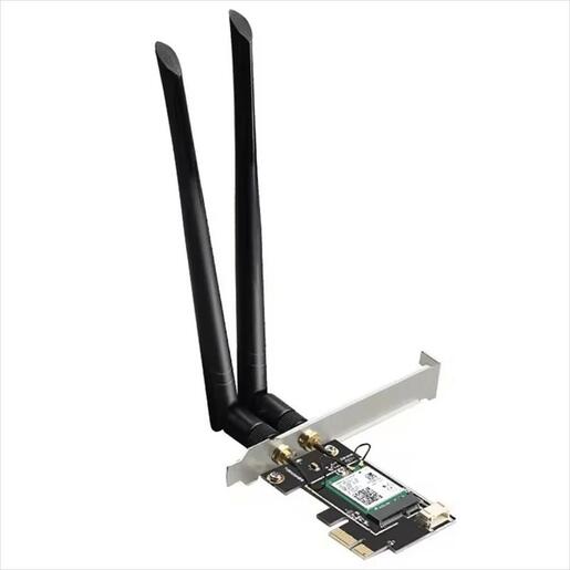 NET LAN WIRELESS PCI-E 3000Mbs Dual Band WiFi 6 DIEWU TXA076 Chipset: Intel/ AS200