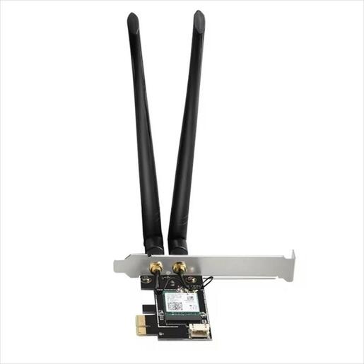 NET LAN WIRELESS PCI-E 3000Mbs Dual Band WiFi 6 DIEWU TXA076 Chipset: Intel/ AS200