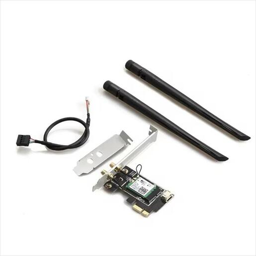 NET LAN WIRELESS PCI-E 3000Mbs Dual Band WiFi 6 DIEWU TXA076 Chipset: Intel/ AS200