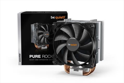 COOLERS CPU BE QUIET! PURE ROCK 2, 4 heatpipes 6mm, Pure Wings 2 120mm PWM fan, TDP 150W, BK006