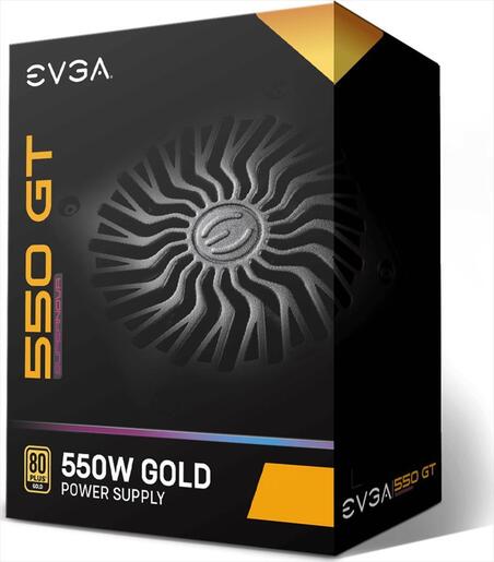 PSU 550W EVGA 550 GT 80 Plus GOLD, MODULAR, 220-GT-0550-Y2