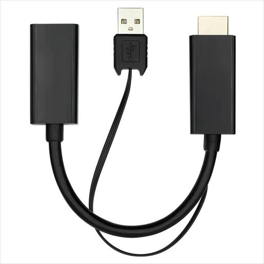 CONVERTOR HDMI (M) + USB TO DP (F)