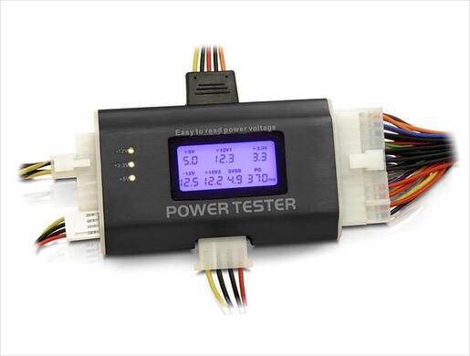 PSU TESTER DELOCK w/DISPLAY,18159