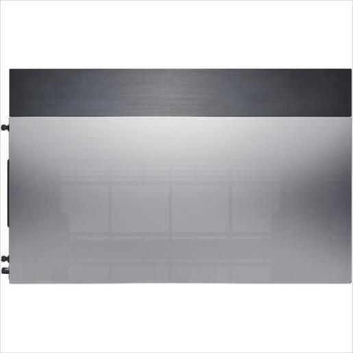 CASE LIAN LI E-ATX O11 VISION Mid-Tower w/2x Tempered glass CHROME (Black Mirror Finish), O11VC