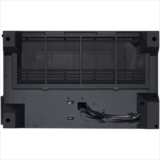 CASE LIAN LI E-ATX O11 VISION Mid-Tower w/2x Tempered glass CHROME (Black Mirror Finish), O11VC