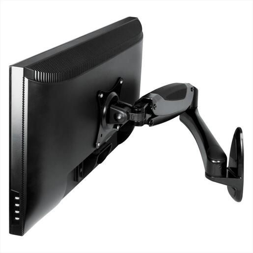 MONITOR WALL MOUNT ARCTIC W1-3D, GAS SPRING, 1 MONITOR up to 43", VESA 100/75mm, Tilt, Swivel, Rotation, 8kg, AEMNT00032A