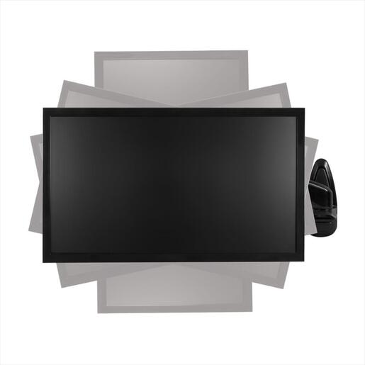 MONITOR WALL MOUNT ARCTIC W1-3D, GAS SPRING, 1 MONITOR up to 43", VESA 100/75mm, Tilt, Swivel, Rotation, 8kg, AEMNT00032A