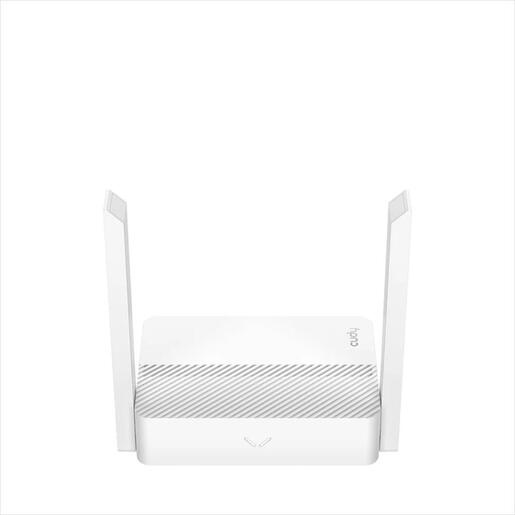 NET ROUTER WIRELESS DUAL BAND AC1200 CUDY WR1200E, w/2 antennas, 1x WAN 10/100 port, 3x LAN 10/100 ports
