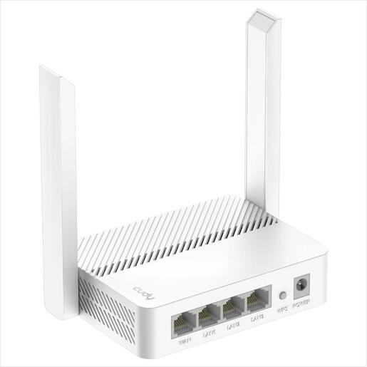 NET ROUTER WIRELESS DUAL BAND AC1200 CUDY WR1200E, w/2 antennas, 1x WAN 10/100 port, 3x LAN 10/100 ports
