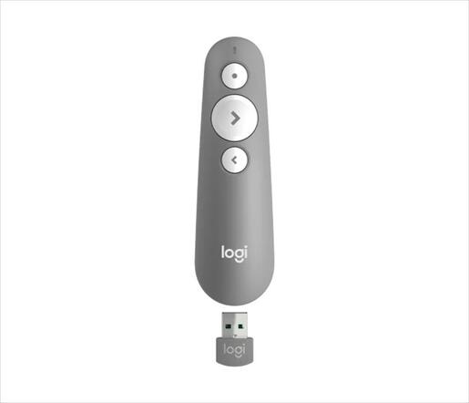 PRESENTER LOGITECH wireless R500s, Mid Grey, 910-006520