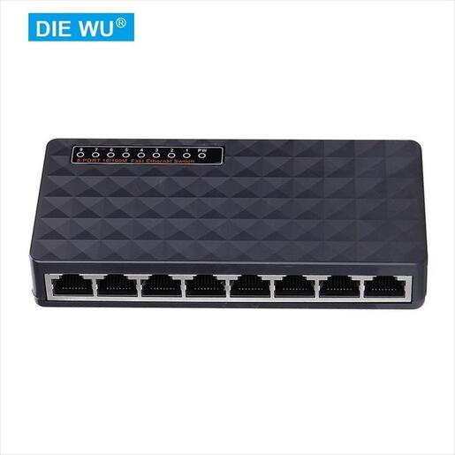 NET Switch DIEWU 8-port 10/100 TXE113