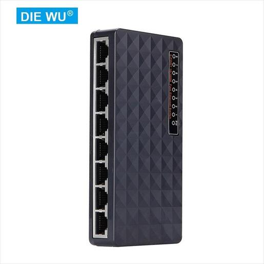 NET Switch DIEWU 8-port 10/100 TXE113
