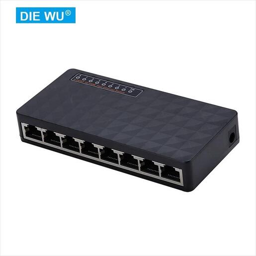 NET Switch DIEWU 8-port 10/100 TXE113