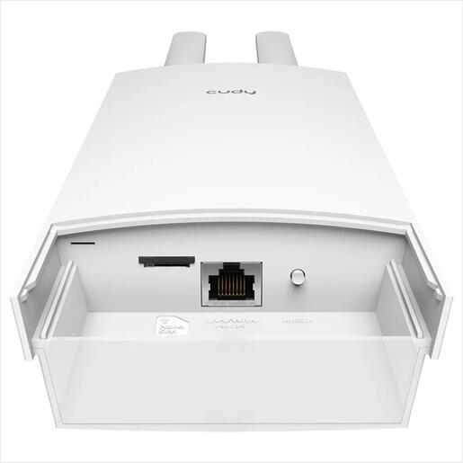 NET ROUTER WIRELESS OUTDOOR CUDY LT500 AC1200 4G LTE Cat.4 w/2 antennas, 1x WAN/LAN port