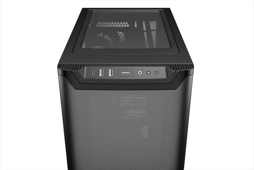 CASE BE QUIET! ATX Mid-Tower Pure Base 501 Airflow Window, 2x140mm Pure Wings 3, Black BGW74