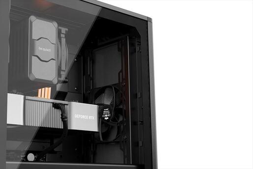 CASE BE QUIET! ATX Mid-Tower Pure Base 501 Airflow Window, 2x140mm Pure Wings 3, Black BGW74