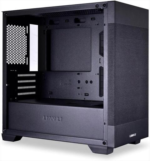 CASE LIAN LI micro ATX LANCOOL 205M MESH BLACK Mid-Tower w/ Tempered glass, 2x 140mm ARGB PWM fans, black