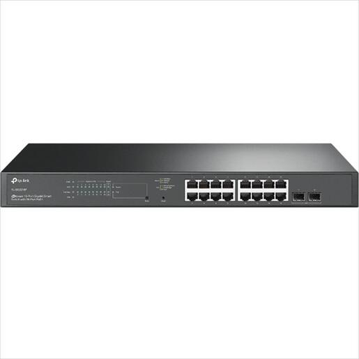 NET Switch TP-Link 18-port JetStream Gigabit 16-Port PoE+, 2× gigabit SFP, 150w, TL-SG2218P