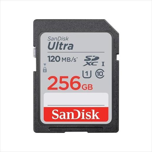 MEMORY CARD SANDISK SDXC 256GB ULTRA 120MB/s SDSDUN4-256-GN6IN