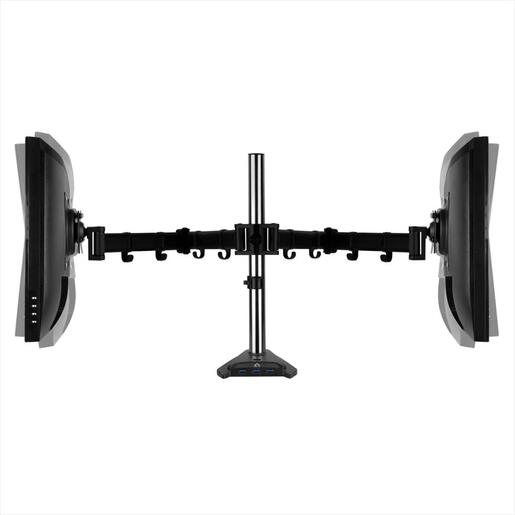 MONITOR STAND ARCTIC Z2 PRO (Gen 3) , 2 MONITORS, up to 34",VESA 100/75mm, Tilt, Swivel, Rotation, 10kg per arm, w/ 4x USB 3.0,  AEMNT00050A