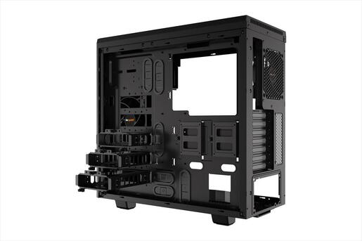 CASE BE QUIET! ATX Mid-Tower Pure Base 600, 1x140mm Pure Wings 2,1x120mm Pure Wings 2, Extra insulation mats, w/ WINDOW, w/ OD DVD slot, Black BGW21
