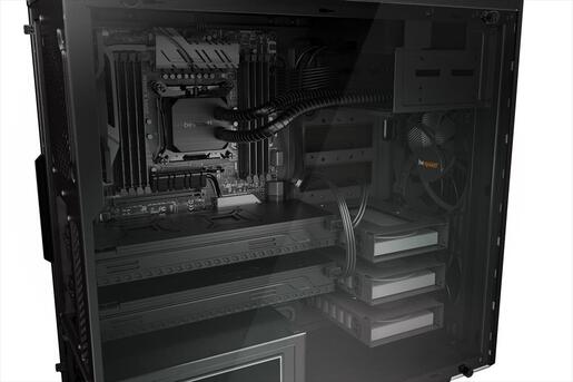 CASE BE QUIET! ATX Mid-Tower Pure Base 600, 1x140mm Pure Wings 2,1x120mm Pure Wings 2, Extra insulation mats, w/ WINDOW, w/ OD DVD slot, Black BGW21